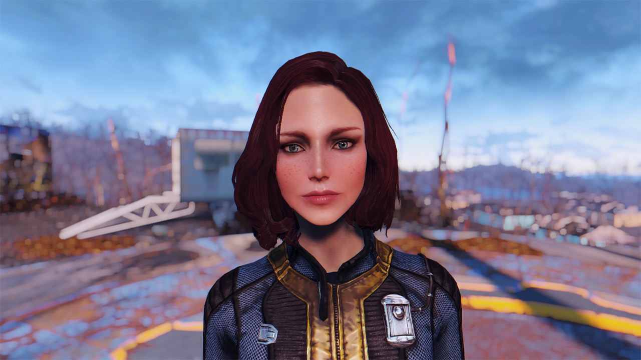 Fallout 4 ponytail hairstyles by azar фото 46