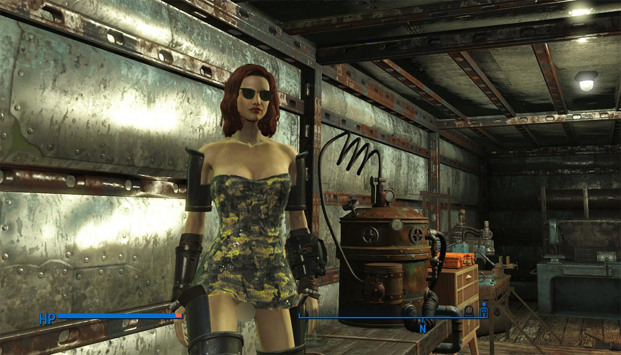 Tactical Slutty Wardrobe CBBE Edition 1.1 at Fallout 4 