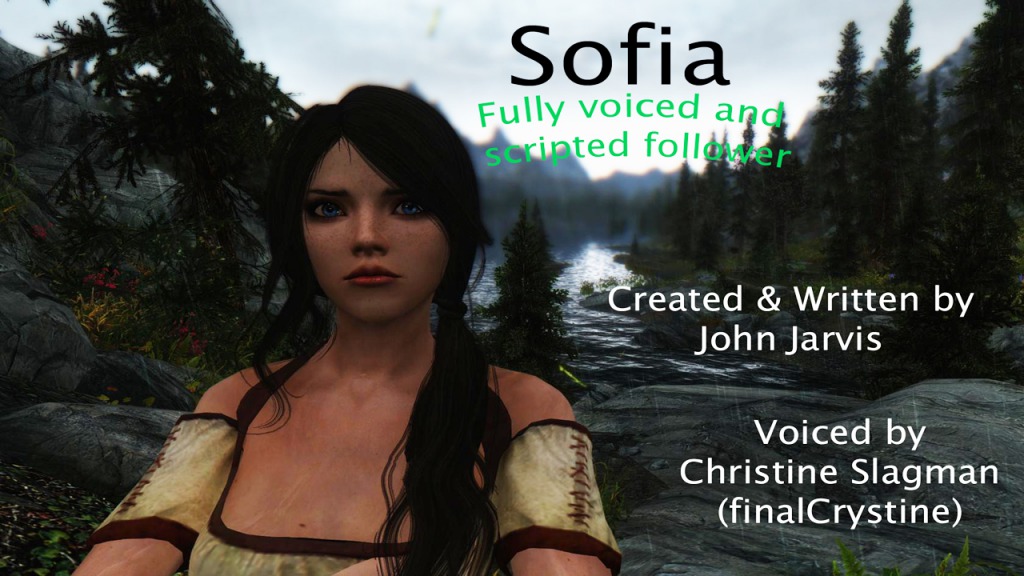 Mod Release: Sofia The Funny Fully Voiced Follower 