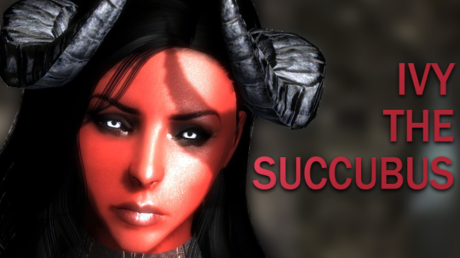 Ivy The Succubus Follower Sse A Skyrim Special Edition Mod