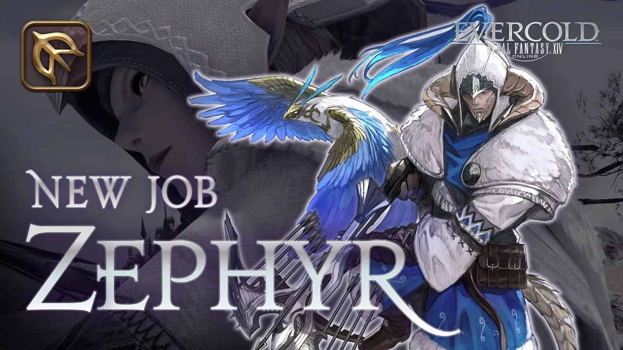 白銀のワンダラーの2つ目の新ジョブ Zephyr の映像(FINAL FANTASY XIV 公式)
