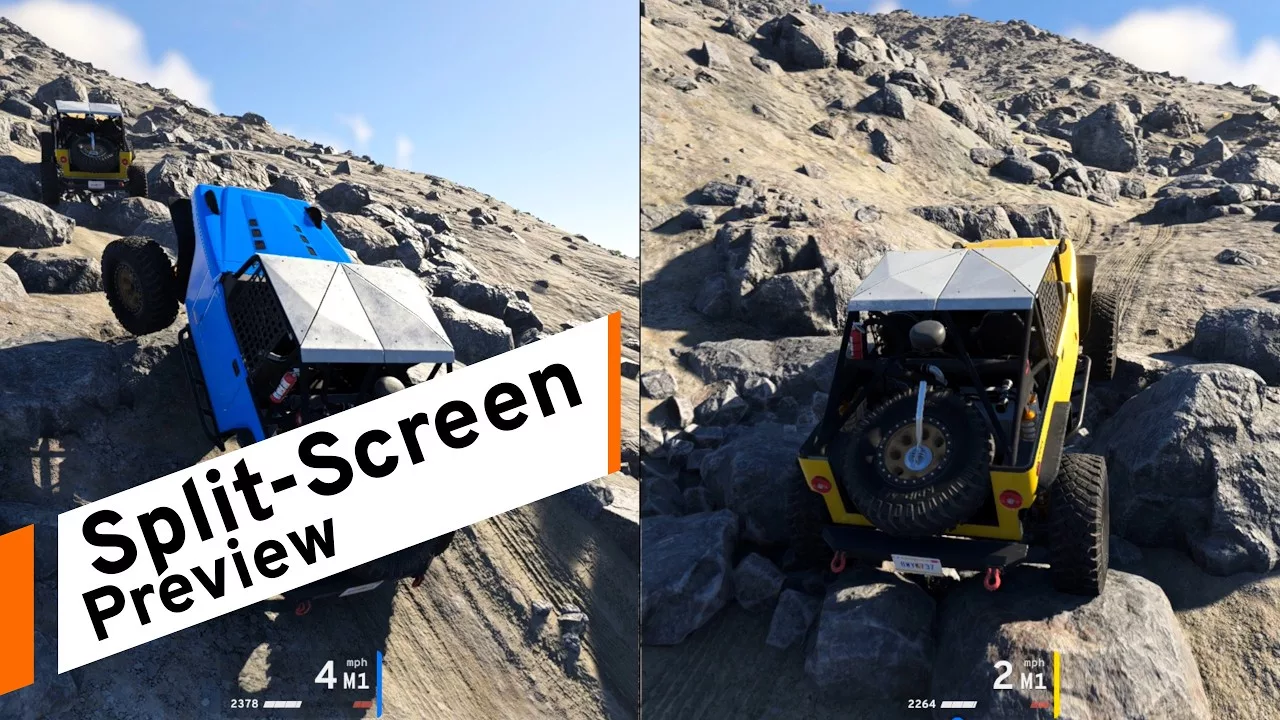 BeamNG.drive - Split-Screen Preview(BeamNG 公式)
