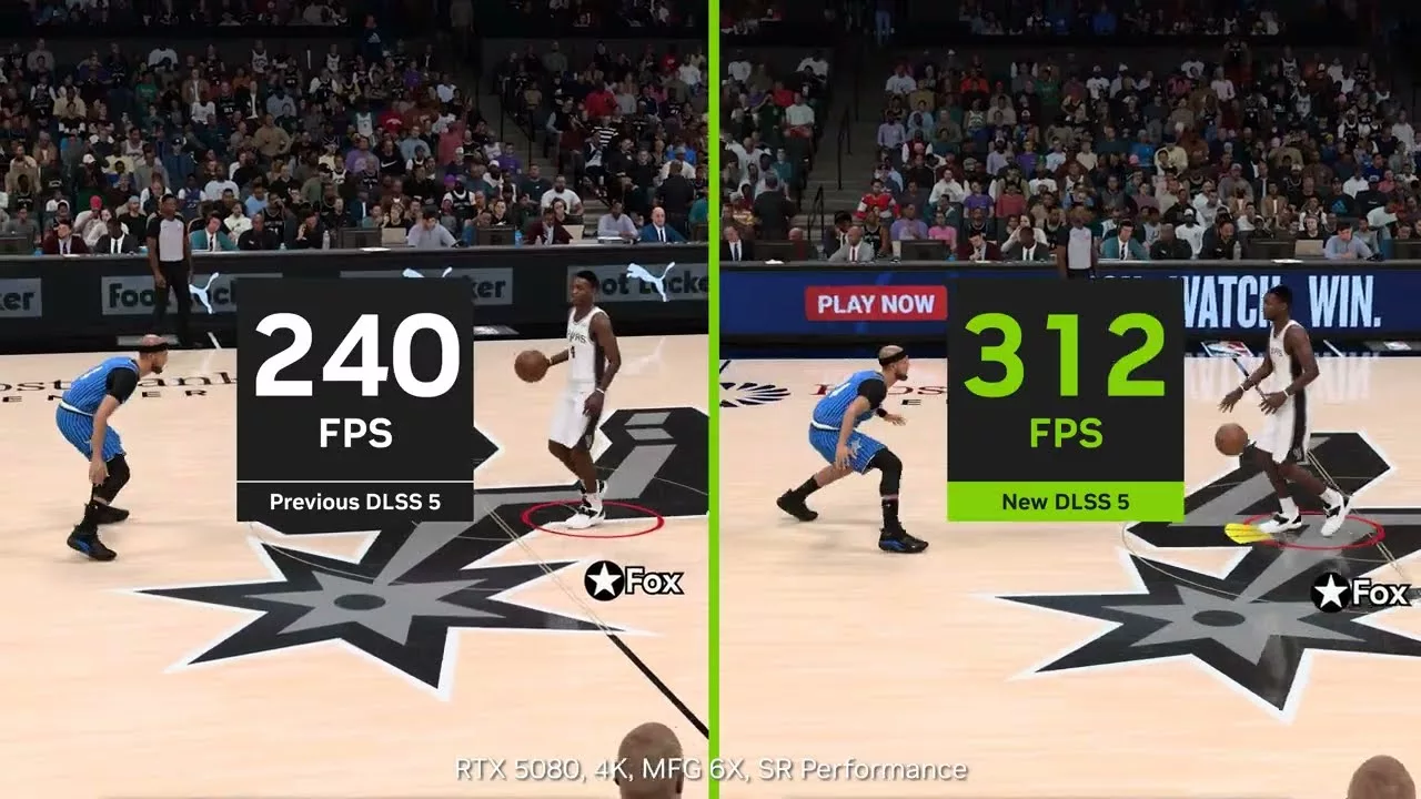 動画: DLSS 5 October Update | Faster Model in NBA 2K27(NVIDIA GeForce 公式チャンネル)
