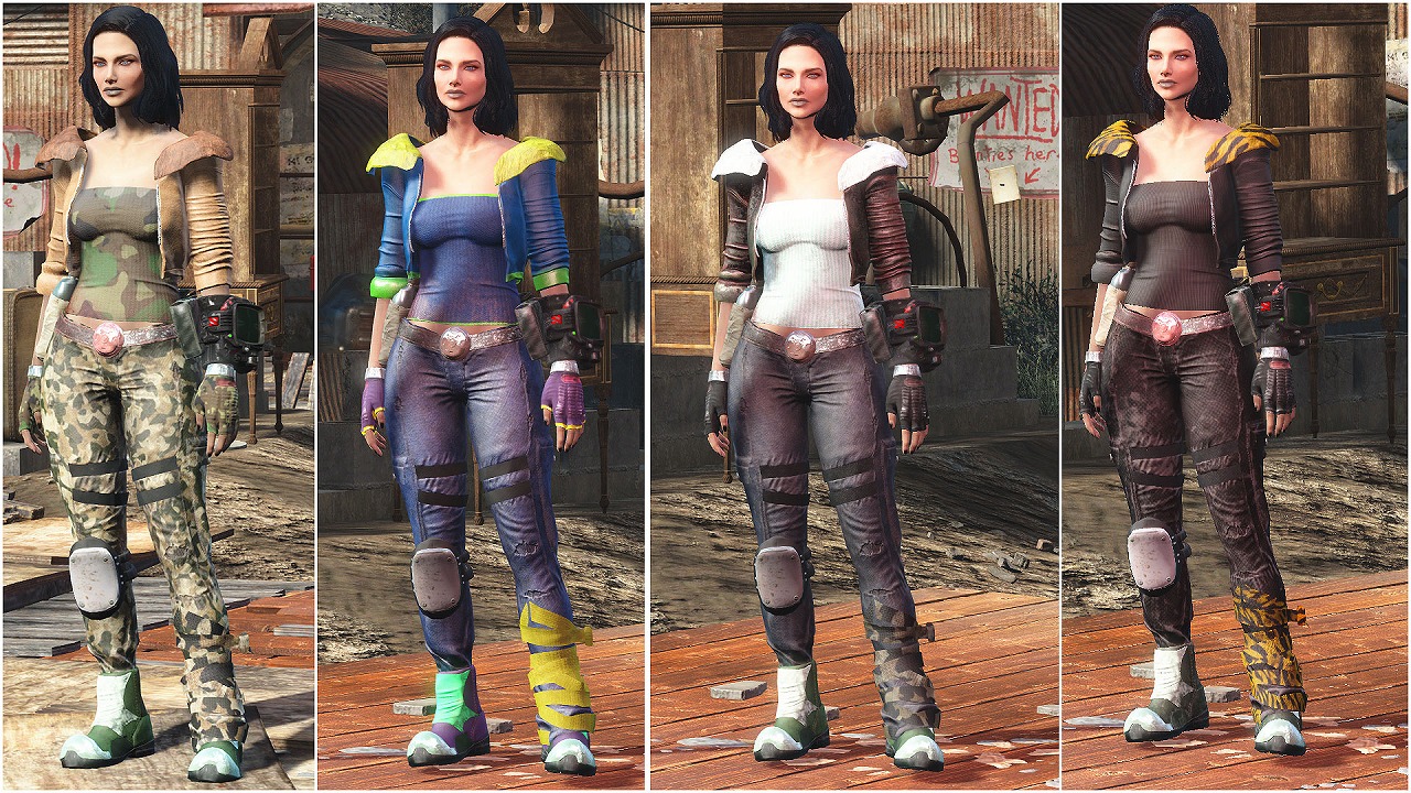 Fallout 4 bodyslide and outfit studio нет текстур