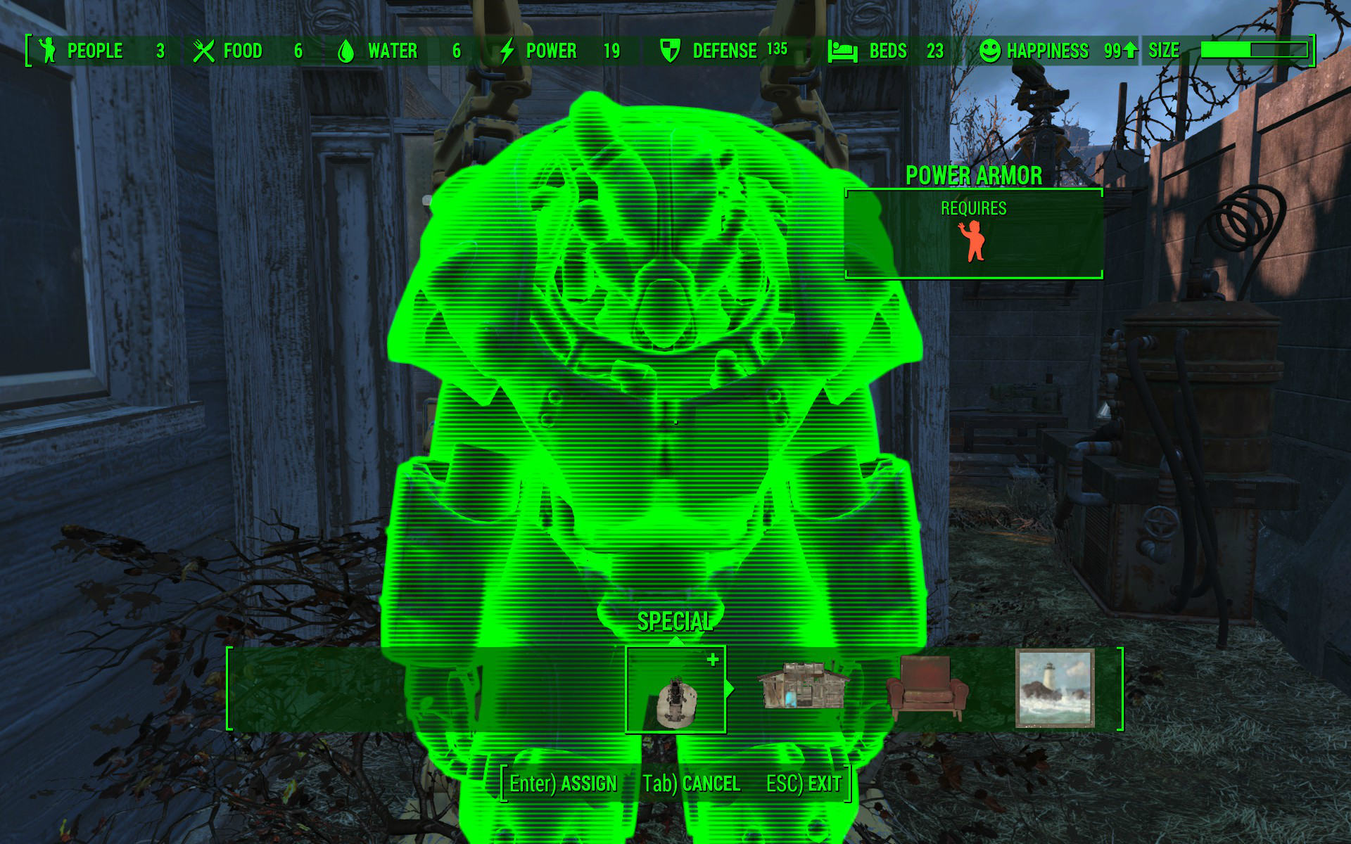 Move Store And Assign Settlers To Power Armor 防具 アーマー Fallout4 Mod データベース Mod紹介 まとめサイト