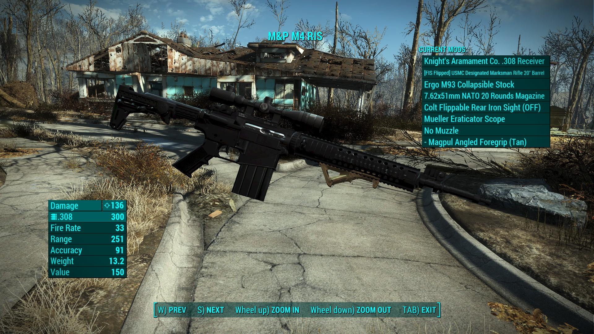 Fallout 4 most real craft firearms