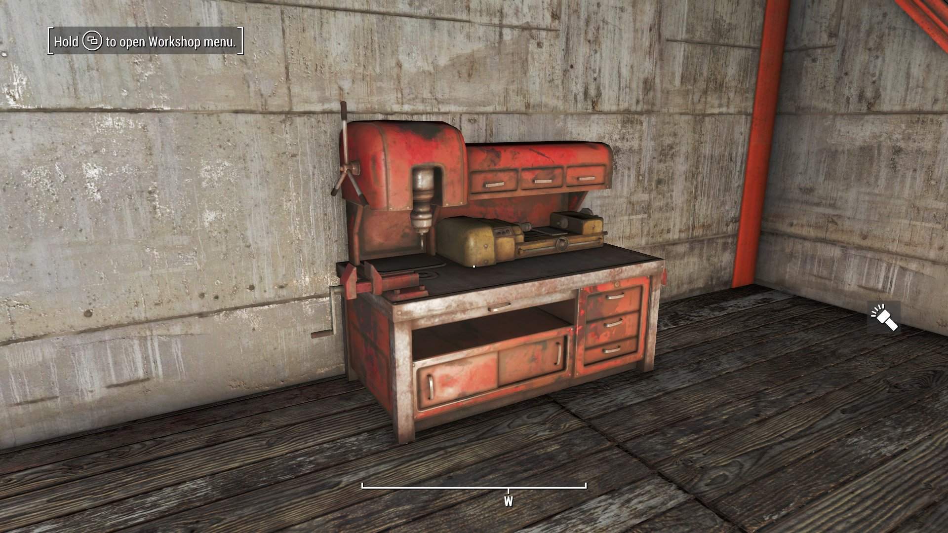 Fallout 4 перемещение верстака мастерской