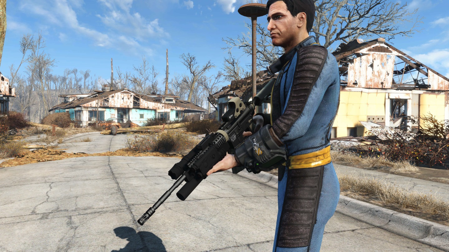 Fallout 4 most real craft firearms фото 78