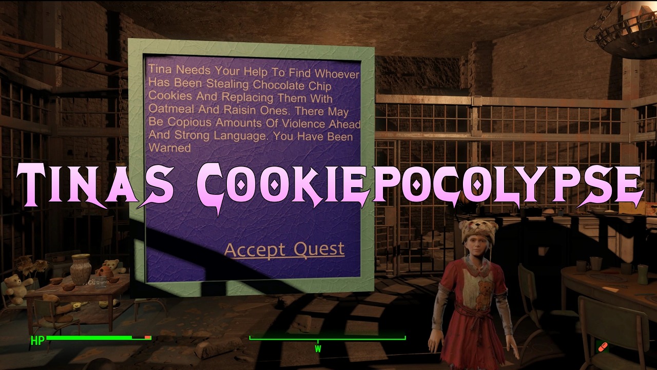 Tinas Cookiepocolypse Aka Ddprod All In One Plus Quest 日本語化対応 クエスト Fallout4 Mod データベース Mod紹介 まとめサイト