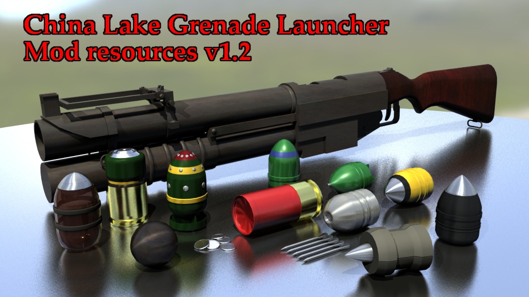 ChinaLake Grenade Launcher. 