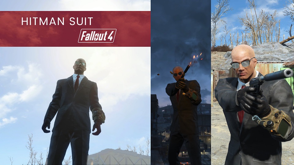 Hitman Suit Fo4 服 Fallout4 Mod データベース Mod紹介 まとめサイト