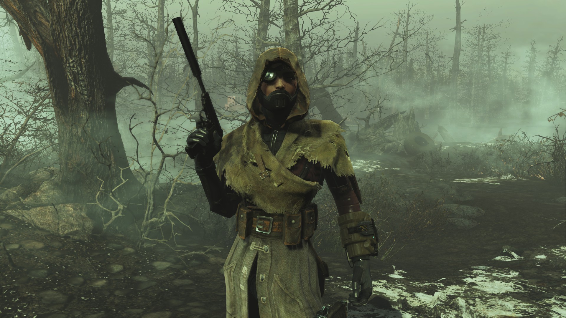 Fallout 4 черный капюшон фото 21