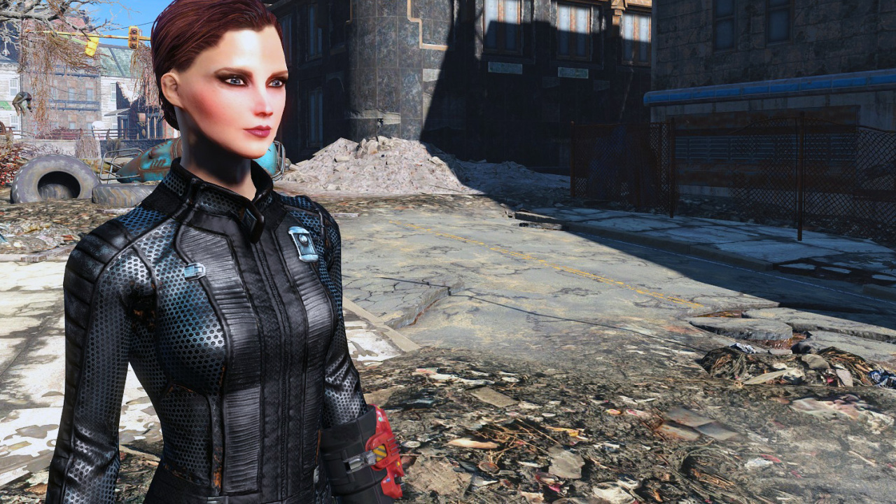 Fallout 4 vault suit with armor фото 99