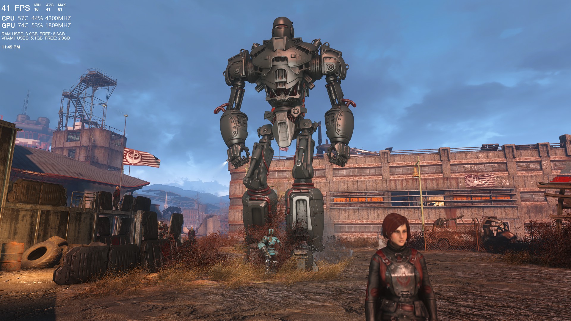 Fallout 4 игра за братство стали (120) фото