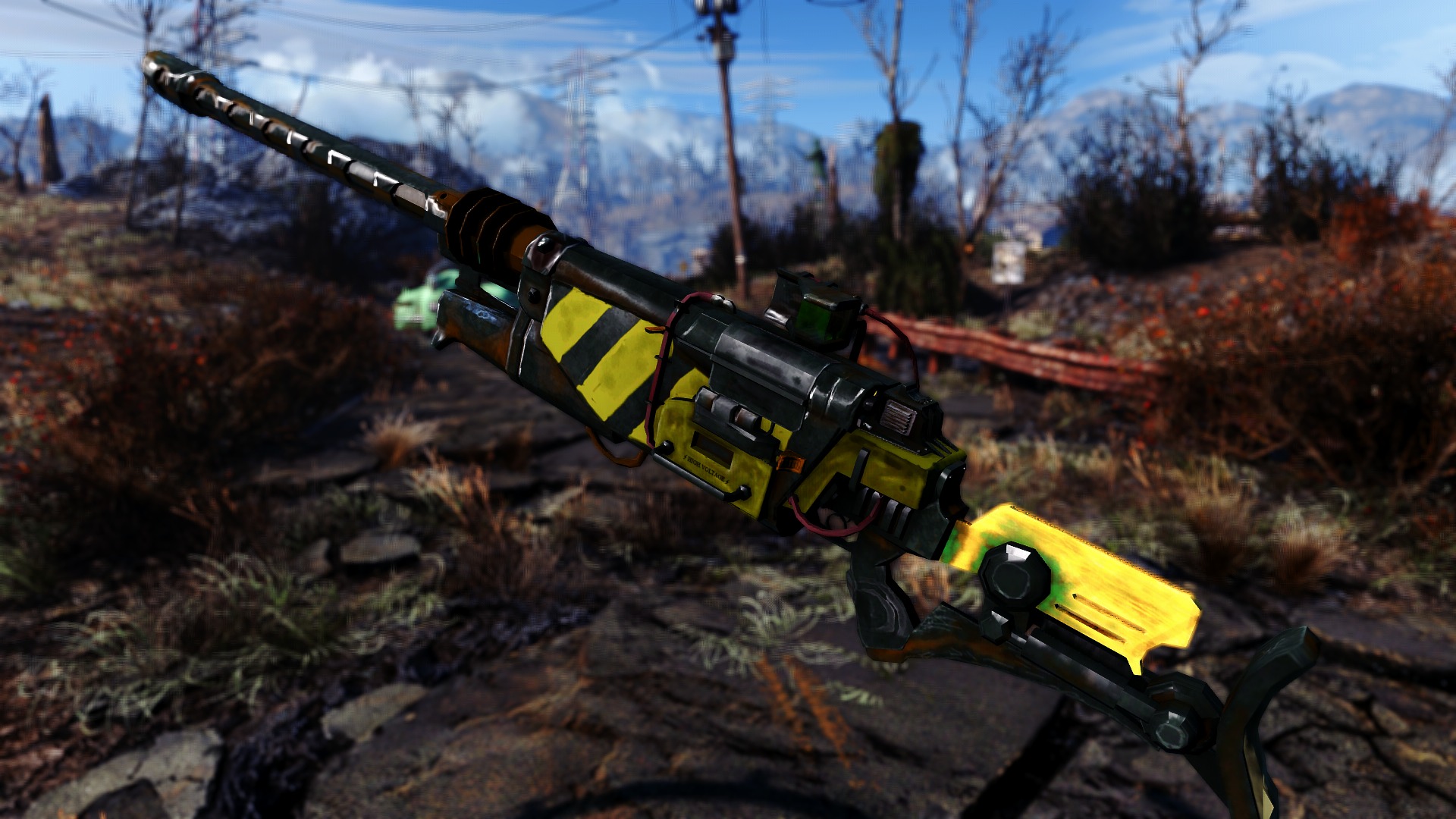 Fallout 4 железнодорожная винтовка фото 71
