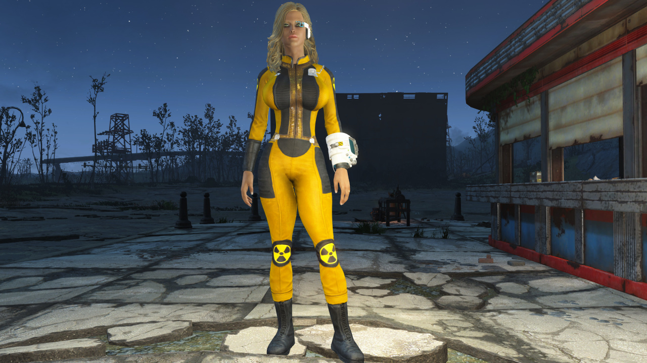 Fallout 4 антирадиационный костюм фото 45