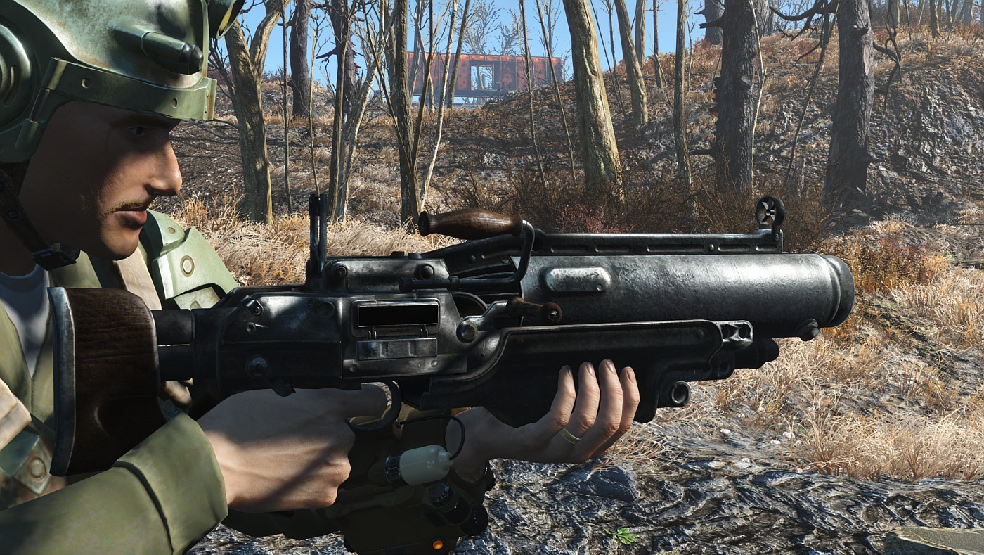 Fallout 4 handmade rifle retexture фото 76