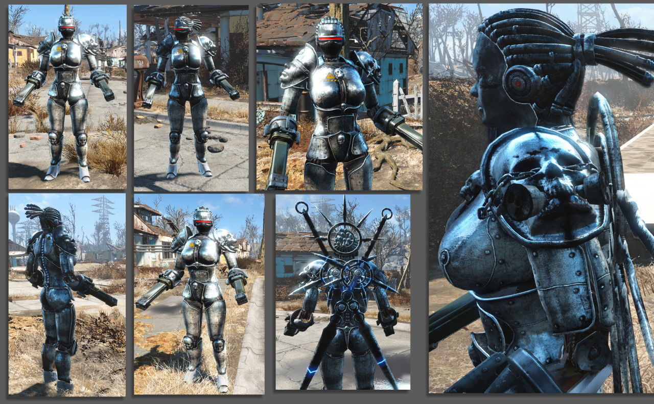 Fallout 4 automatron robot фото 116