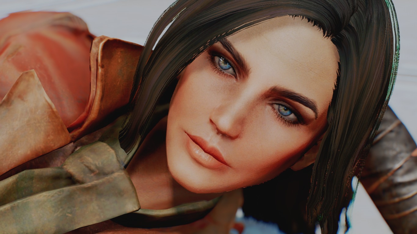 Fallout 4 ponytail hairstyles by azar фото 48