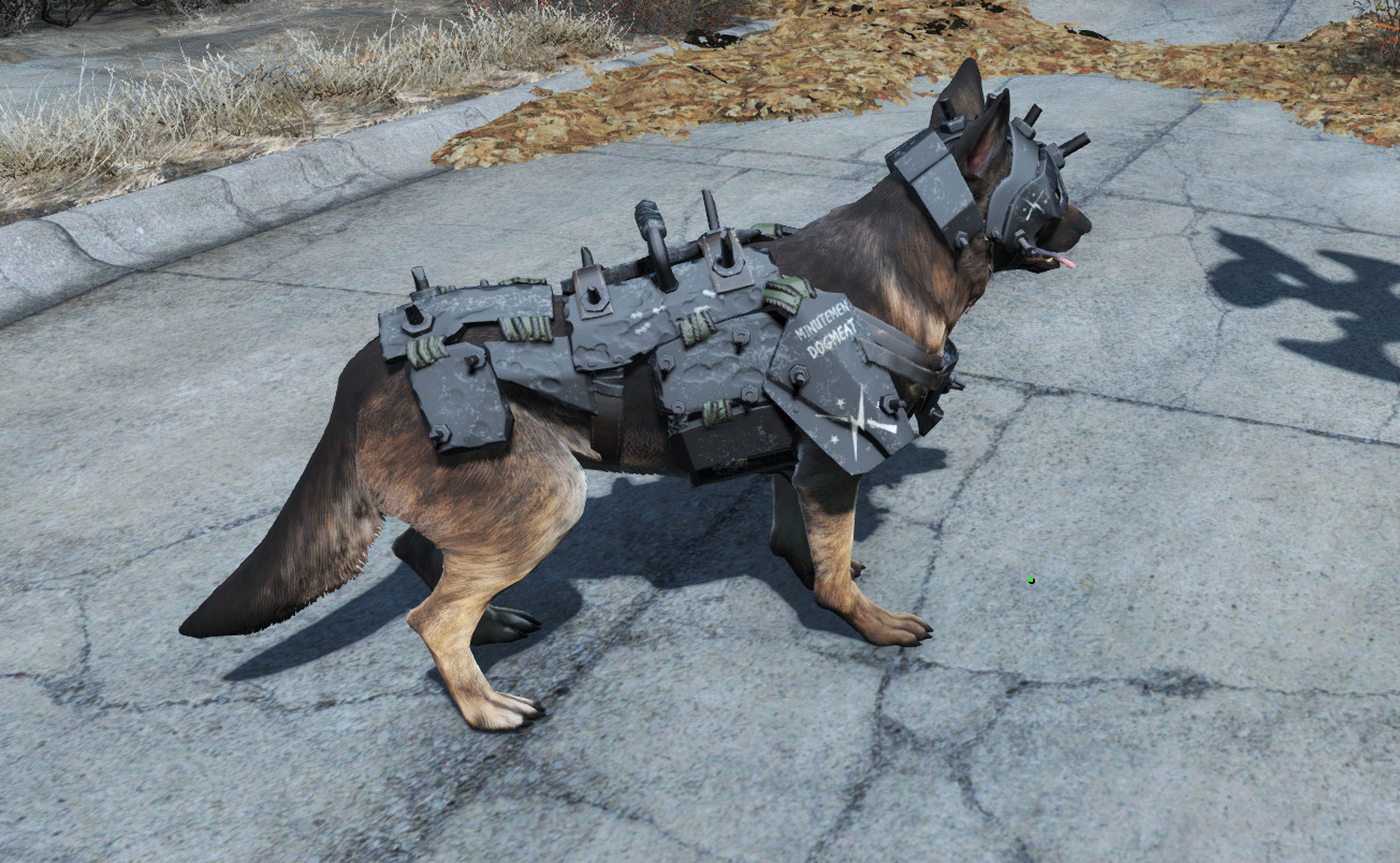 Dogmeat Minutemen Armor 防具 アーマー Fallout4 Mod データベース Mod紹介 まとめサイト
