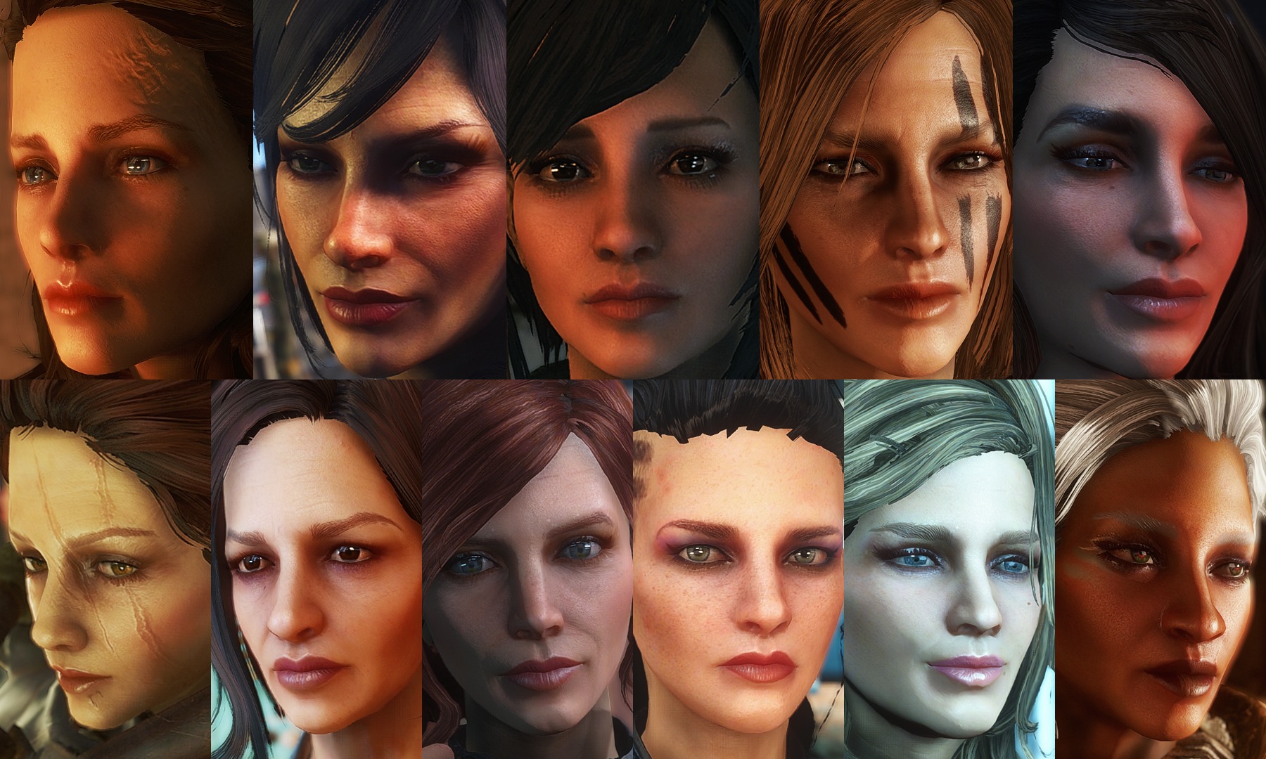 Fallout 4 красивые женские лица нпс фото 71