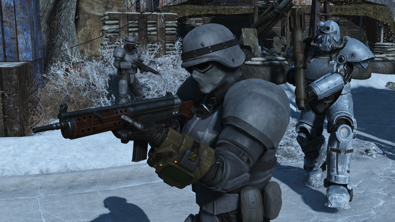 R91 Fallout 3 Assault Rifle 日本語化対応 武器 Fallout4 Mod