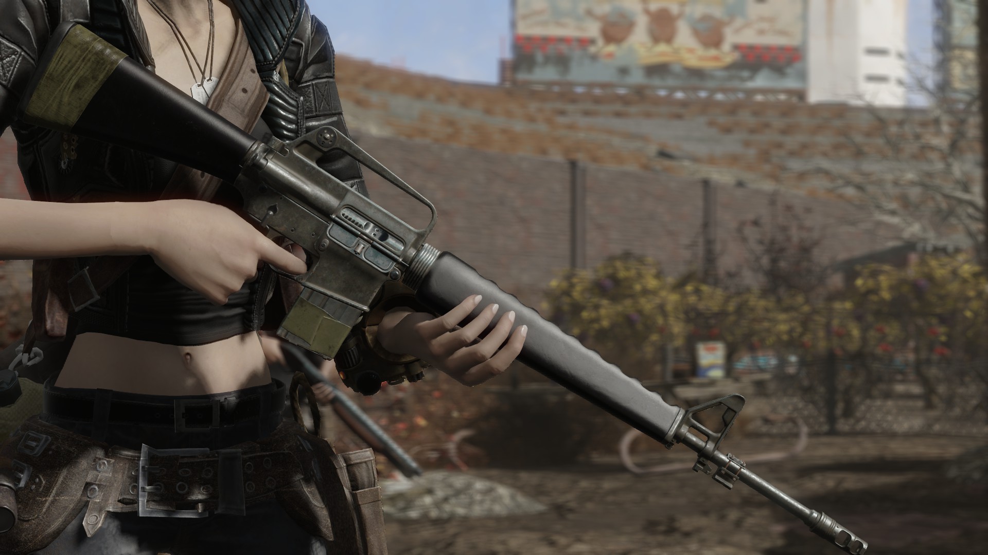 Fallout 4 machine gun фото 102