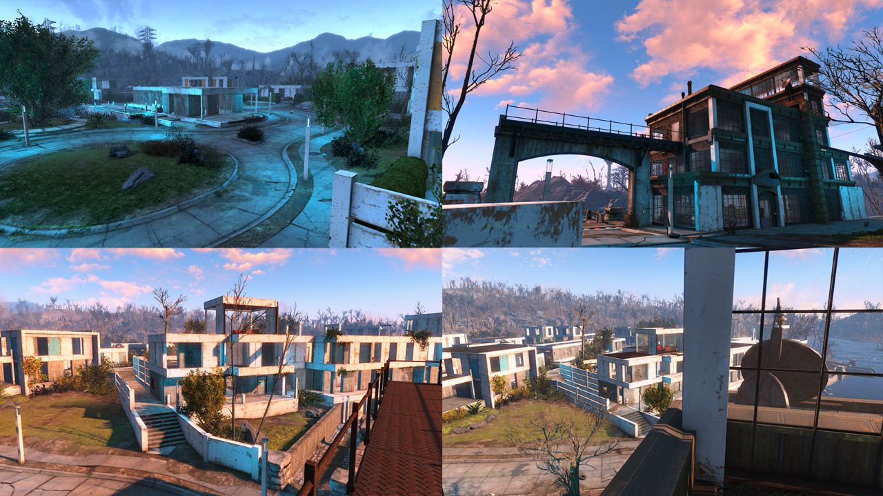 Sanctuary Estates Complete Sanctuary Hills Overhaul 居住地 Fallout4 Mod データベース Mod紹介 まとめサイト