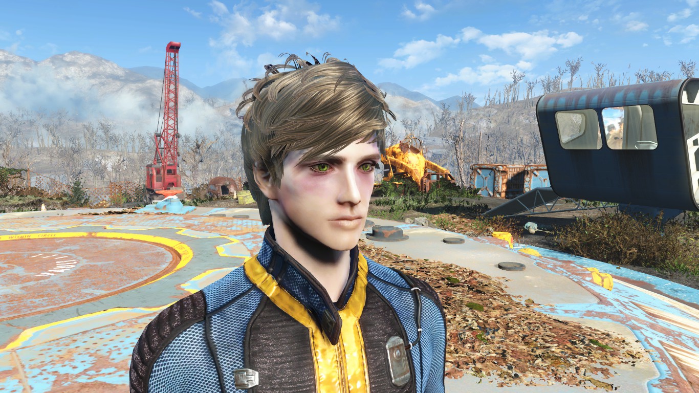 Fallout 4 hair male фото 39