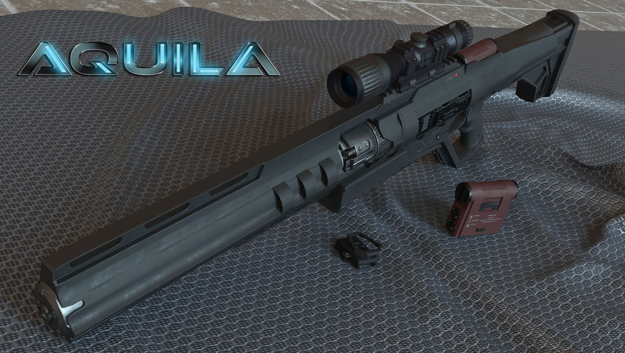 Aquila Laser Rifle 日本語化対応 武器 Fallout4 Mod データベース Mod紹介 まとめサイト
