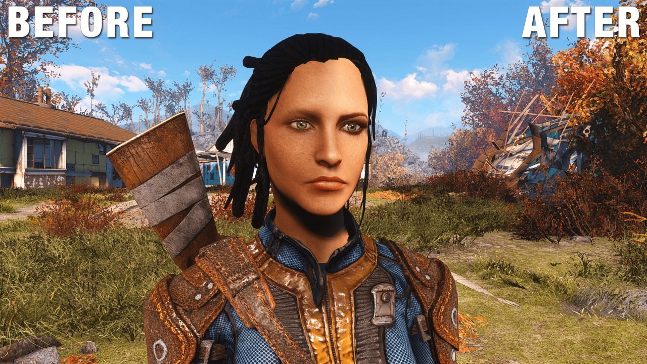 Rusty Face Fix バグフィックス Fallout4 Mod データベース Mod紹介 まとめサイト