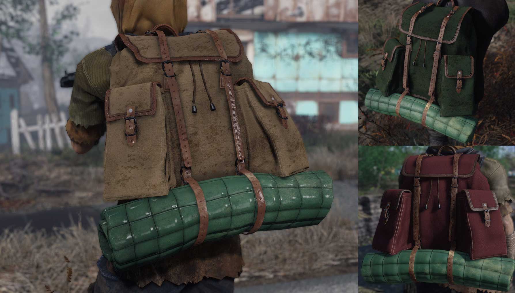Fallout 4 portable sleeping bag фото 23