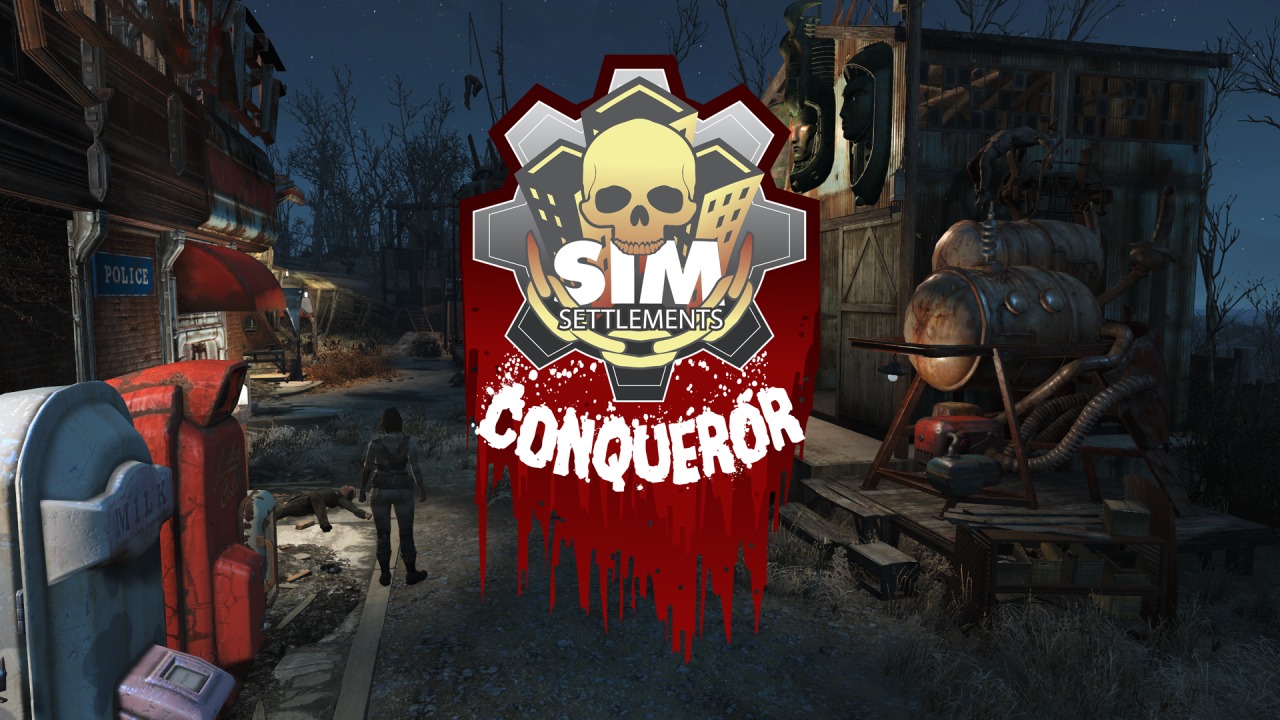 Sim Settlements Conqueror 日本語化対応 Sim Settlements Fallout4 Mod データベース Mod紹介 まとめサイト