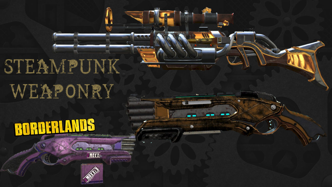 Steampunk Weaponry 武器 Fallout4 Mod データベース Mod紹介 まとめサイト