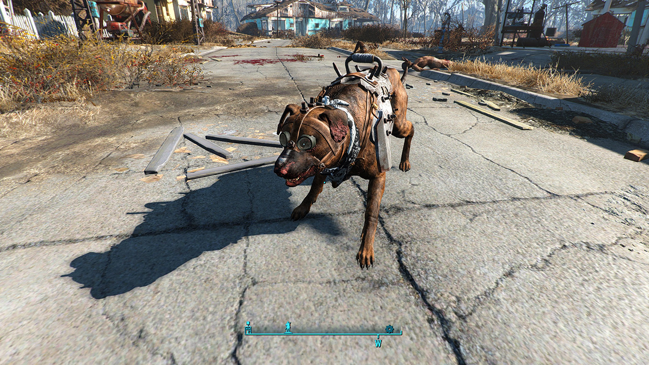 как fallout 4 позвать собаку в fallout 4 фото 19