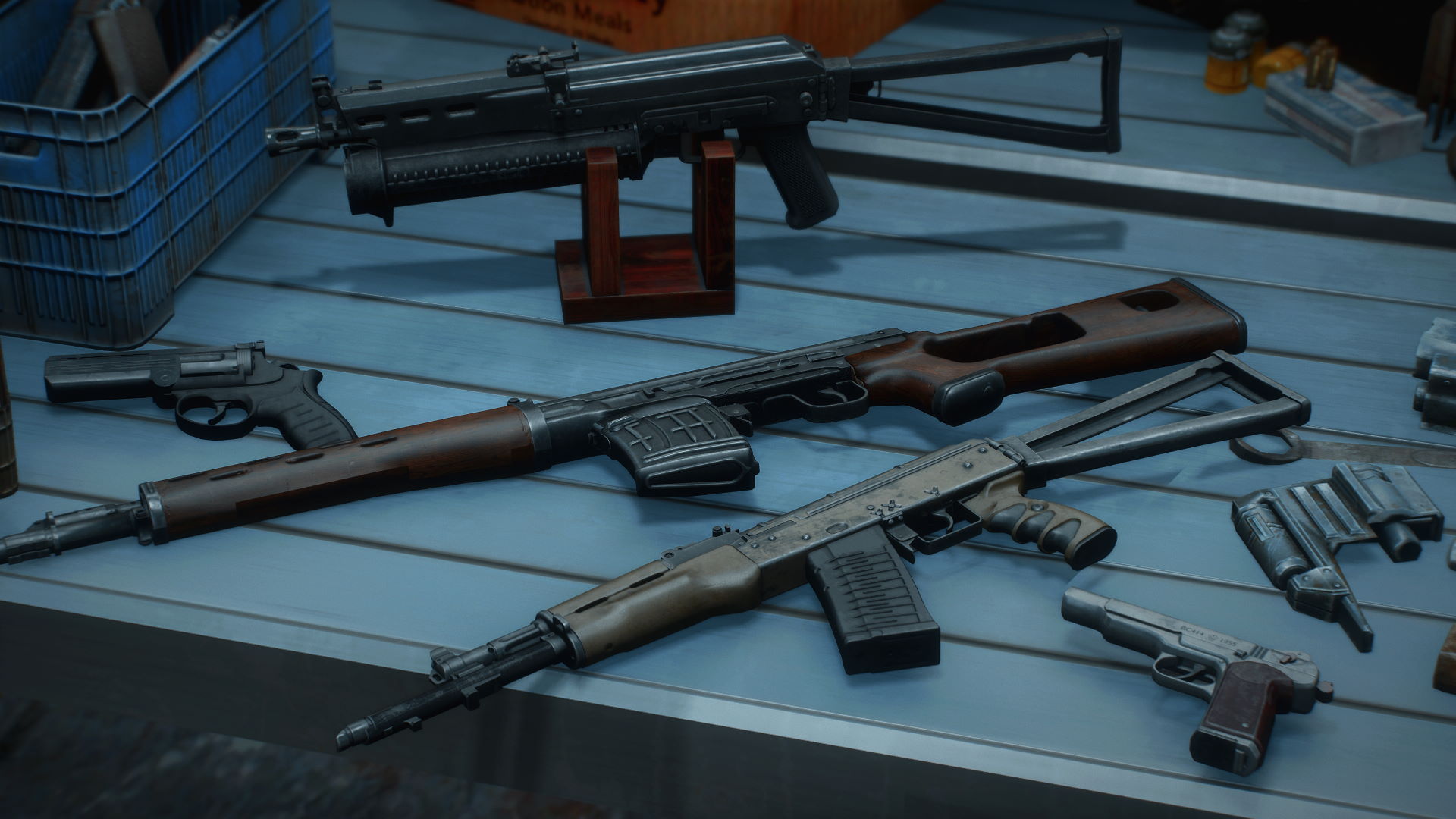 Russian weapon pack fallout 4 (120) фото