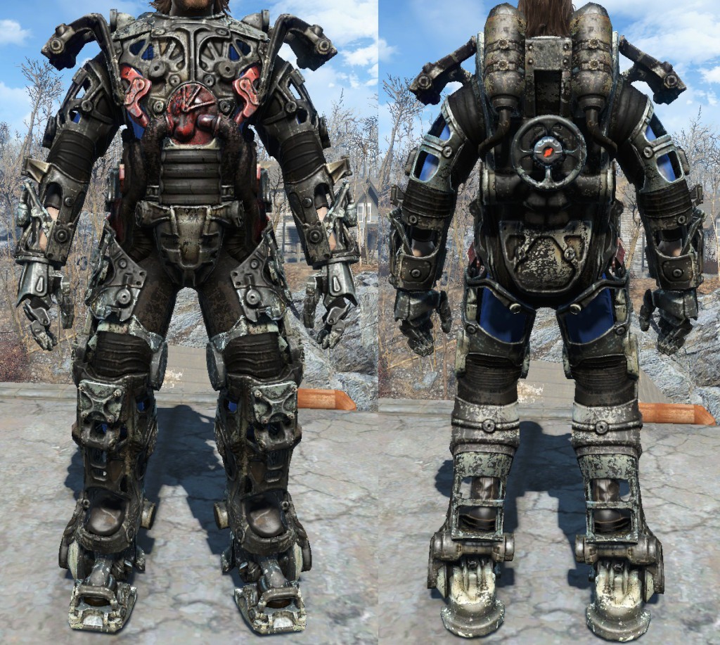 Fallout 4 power armor paint jobs фото 78