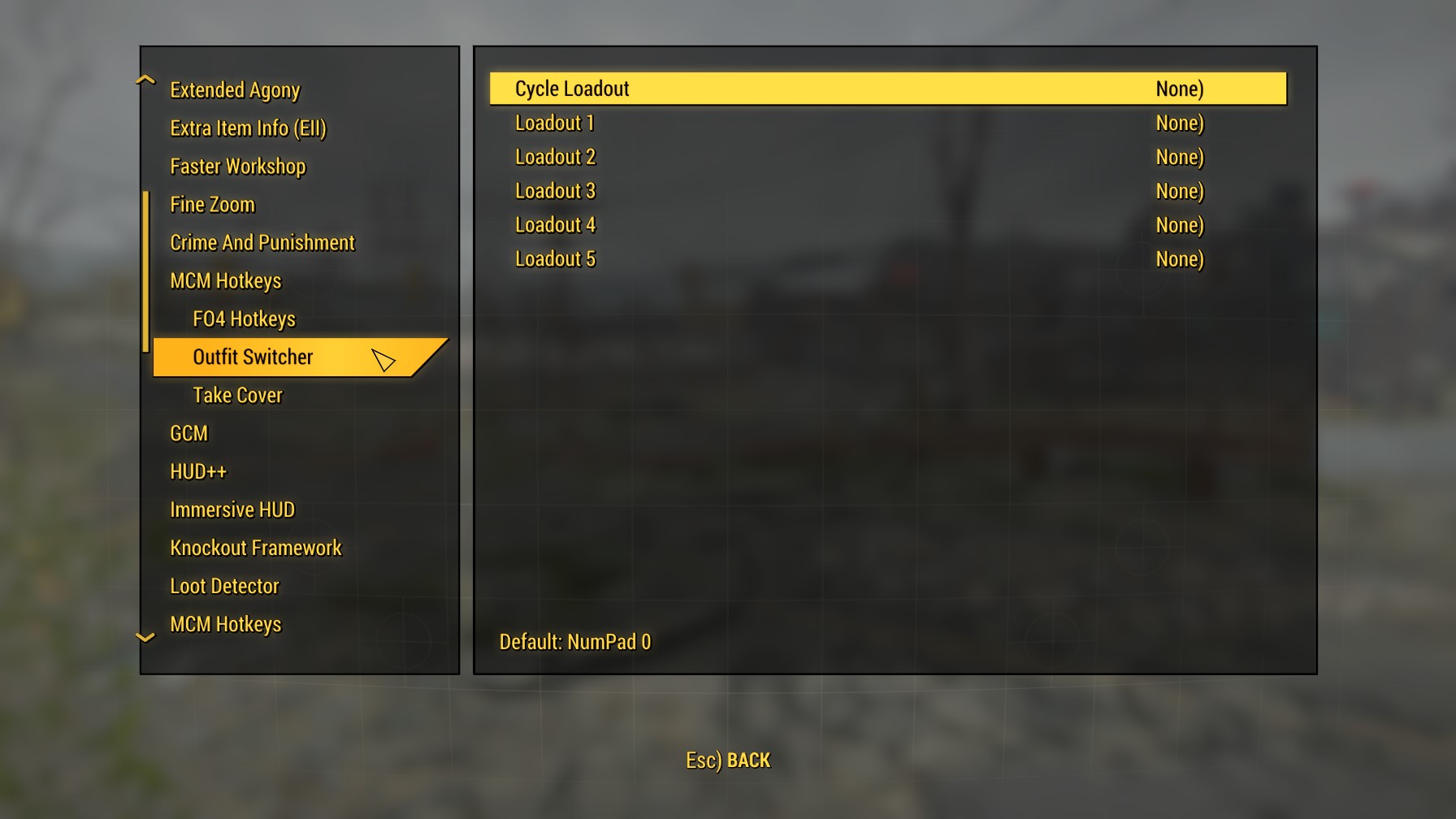 MCM Hotkeys ゲームシステム変更 - Fallout4 Mod データベース MOD紹介・まとめサイト