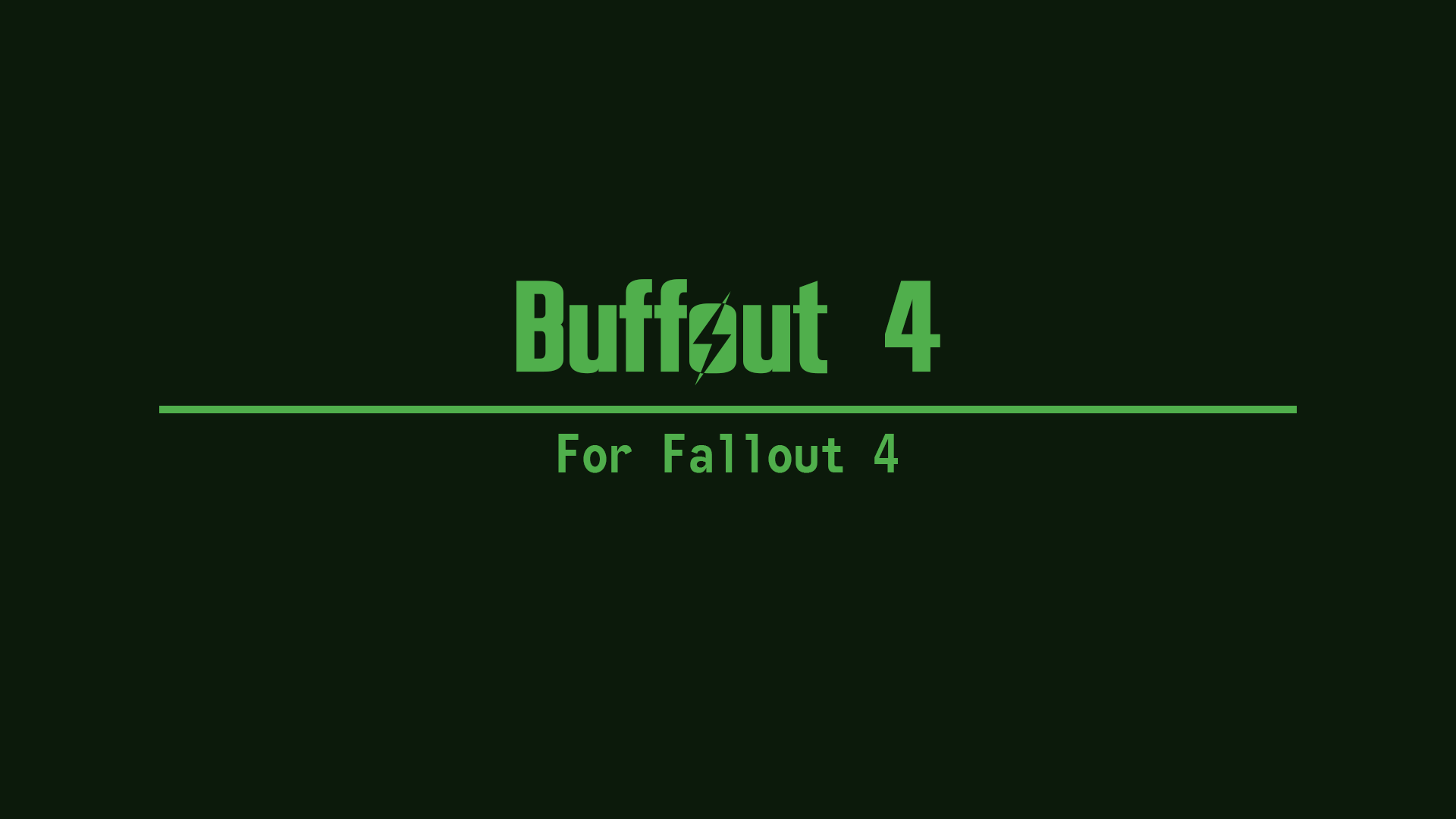 Buffout 4 ユーティリティ Fallout4 Mod データベース Mod紹介 まとめサイト