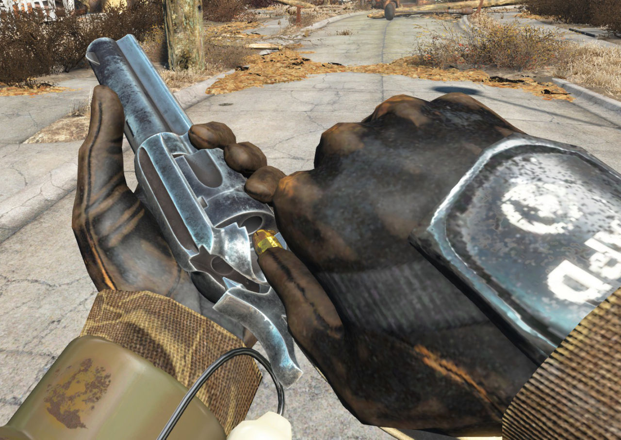 Fallout 4 пистолет чужих патроны фото 72