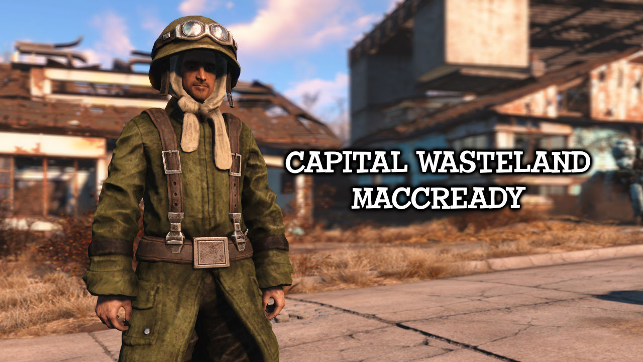 Capital Wasteland Maccready 服 Fallout4 Mod データベース Mod紹介 まとめサイト
