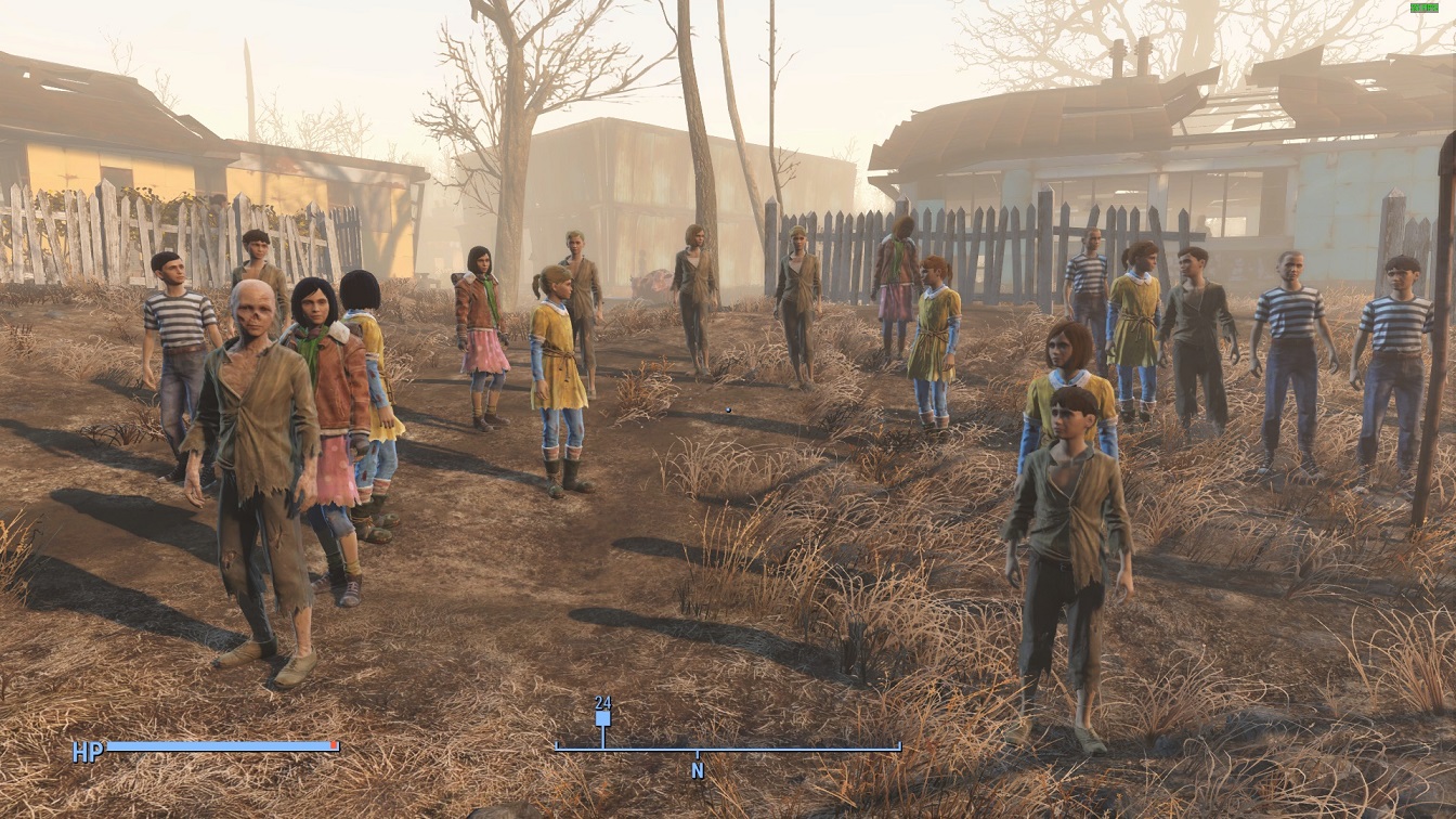 Fallout 4 lots more settlers and enemies фото 50