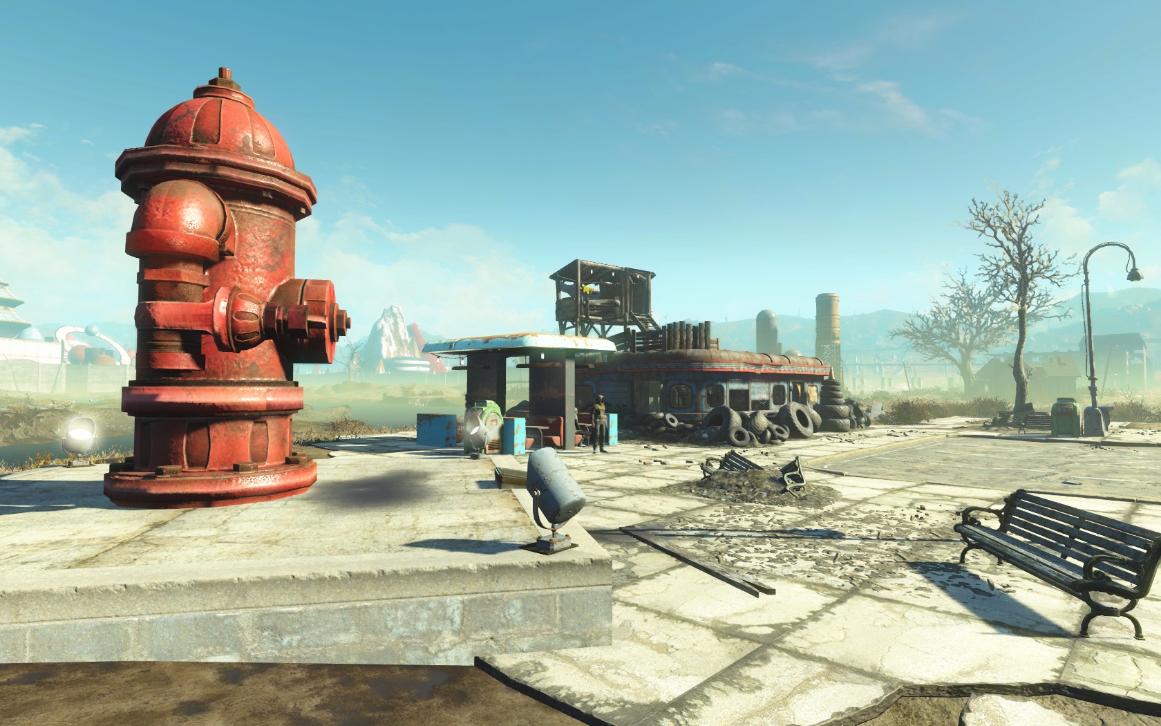 Fallout 4 карьер тикет не откачивается вода фото 50