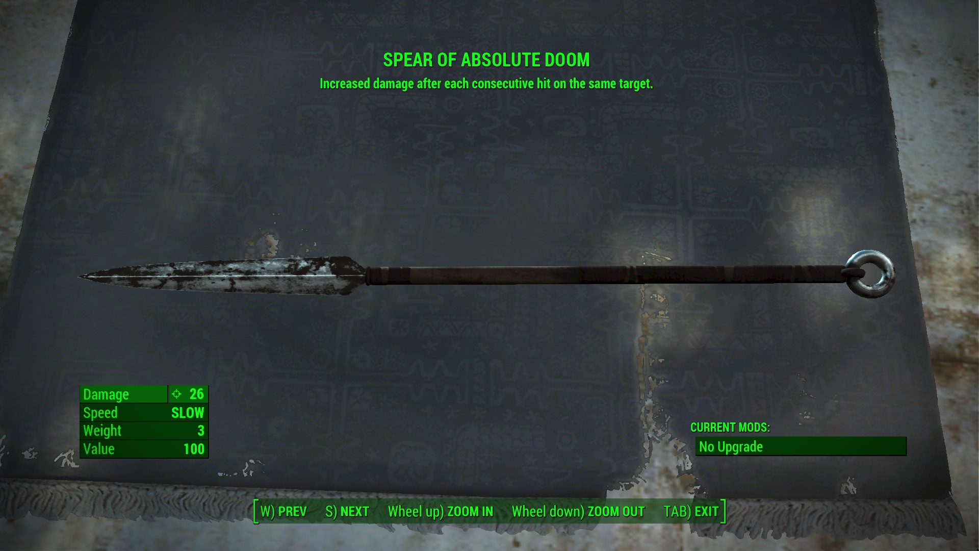 Spears Board Replacer Standalone 武器 Fallout4 Mod データベース Mod紹介 まとめサイト