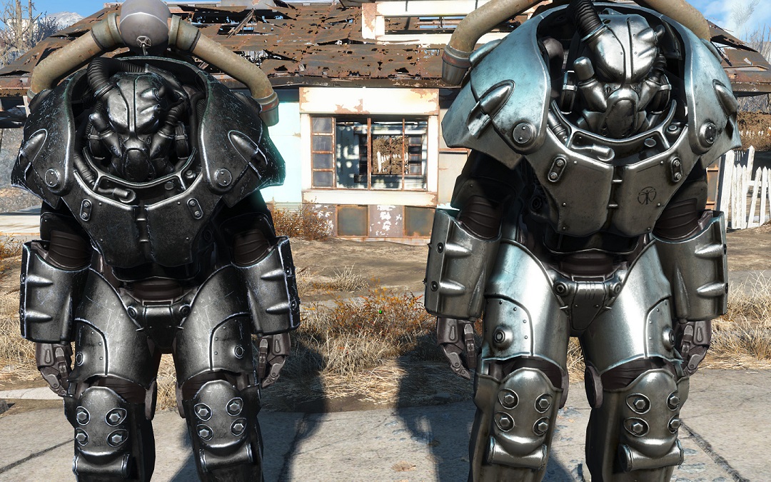 Shadowed Power Armor 防具 アーマー Fallout4 Mod データベース Mod紹介 まとめサイト