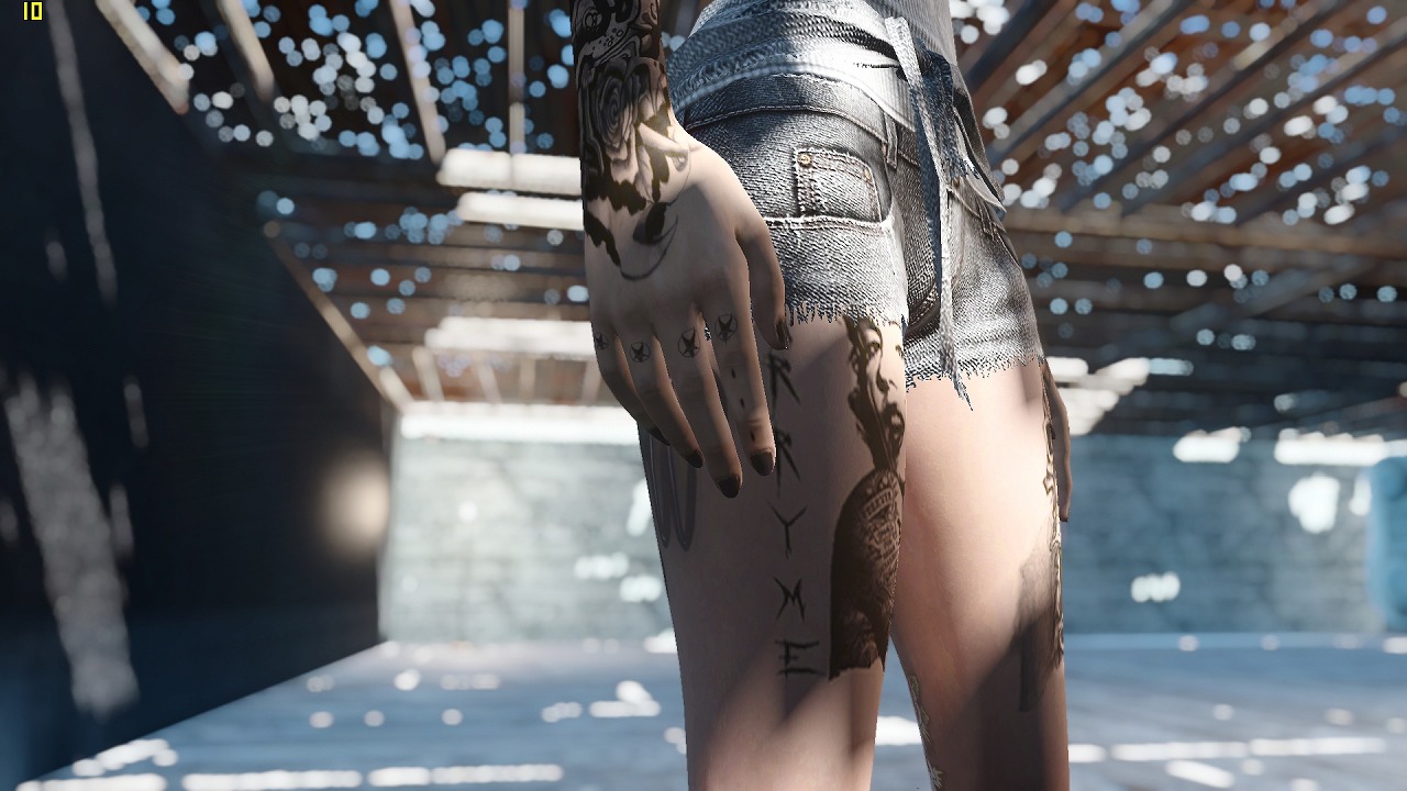 Fallout 4 Tattoo body