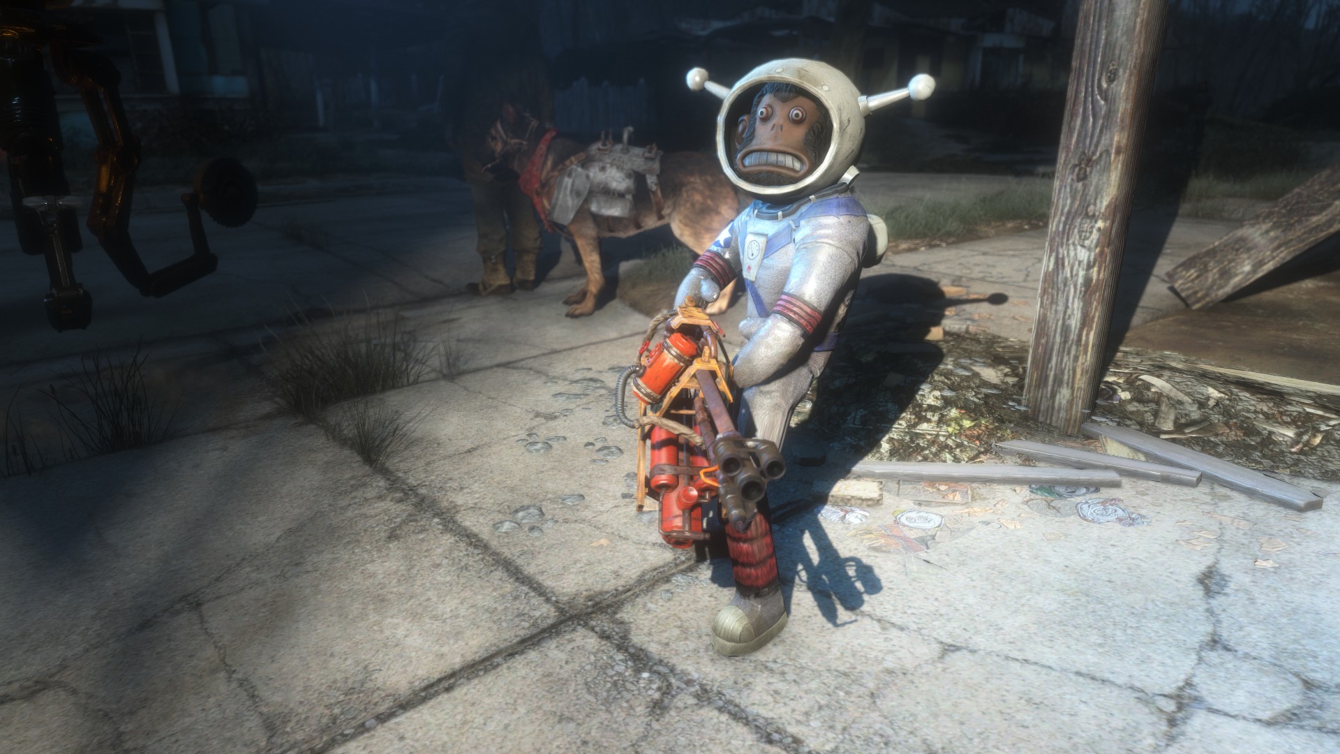 Jangles The Moon Monkey 仲間・コンパニオン - Fallout4 Mod 
