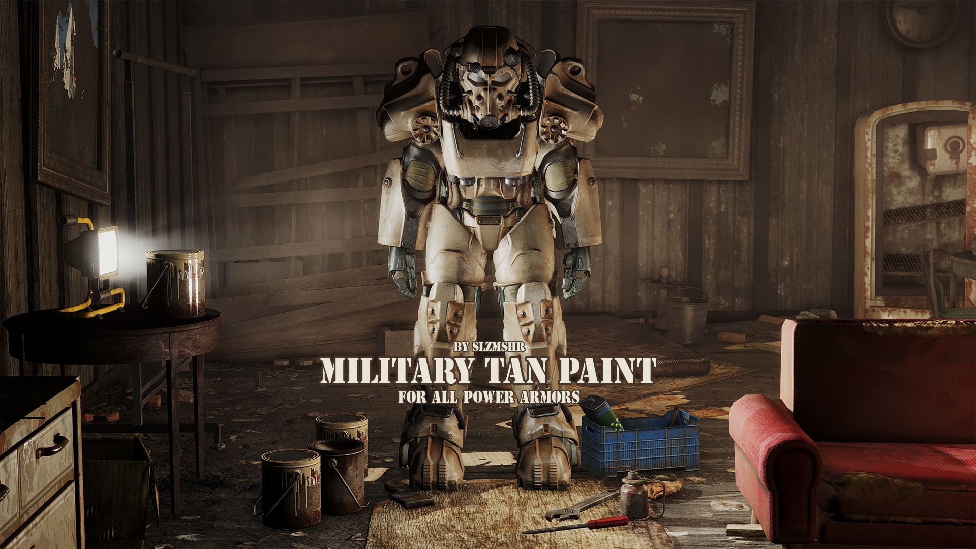 Fallout 4 power armor paint jobs фото 41