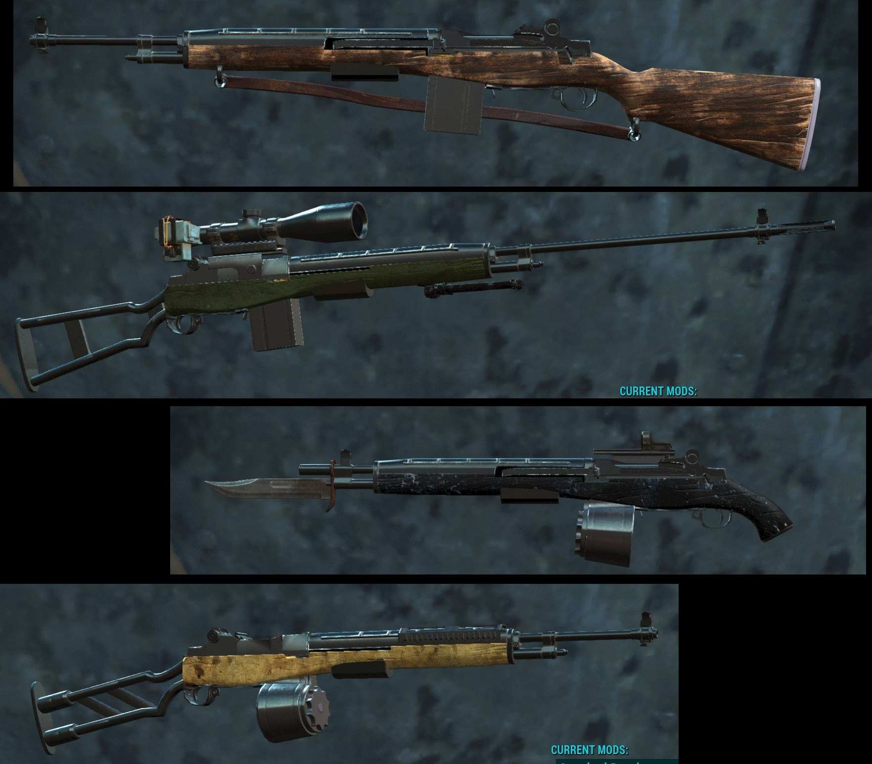 Fallout 4 набор винтовок manwell фото 9