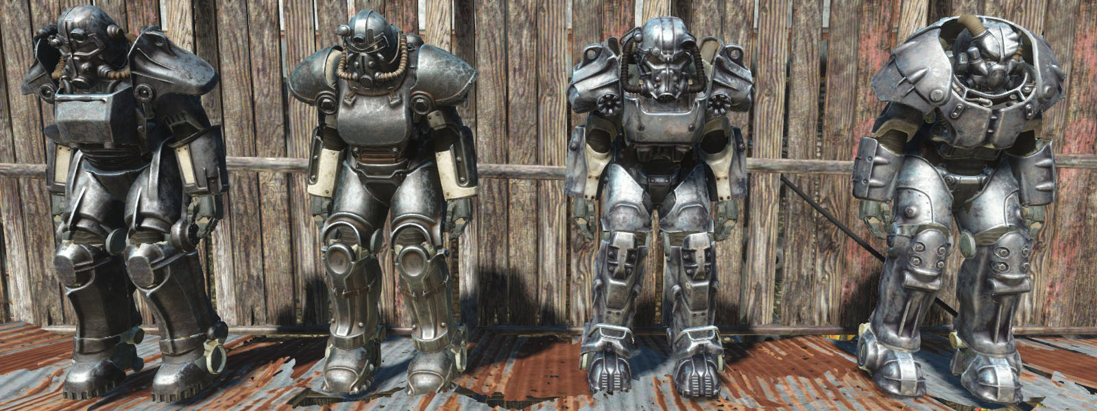 Unpainted Power Armor Standalone パワーアーマー Fallout4 Mod データベース Mod紹介 まとめサイト